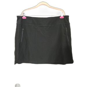 Chicos Zenergy UPF Neema Rib-Mix Skort Size 3.5 (18 womens)